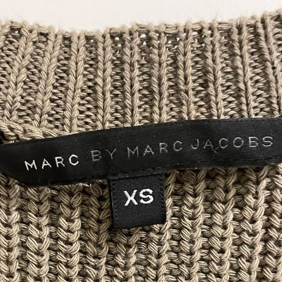 EUC Marc Jacobs Brown Olive Tan Sweater Vest Sz. XS - Picture 4 of 4